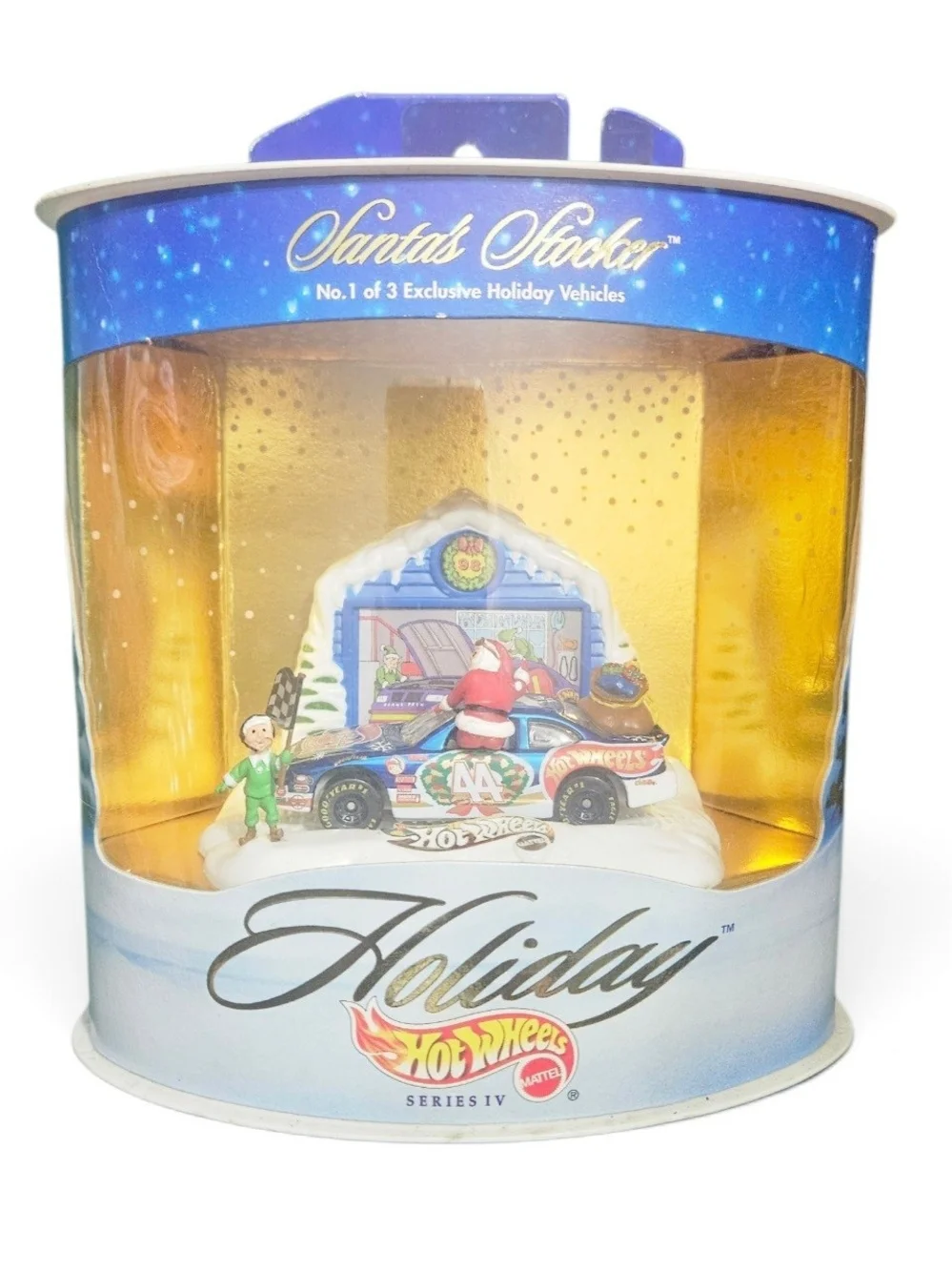 Mattel Hot Wheels Holiday Series Santa’s Stocker & Rudolph’s Racer 1998